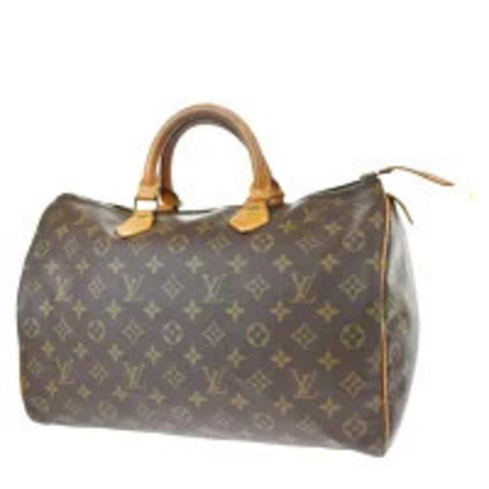 Louis Vuitton Speedy Boston Monogram Leather Brown